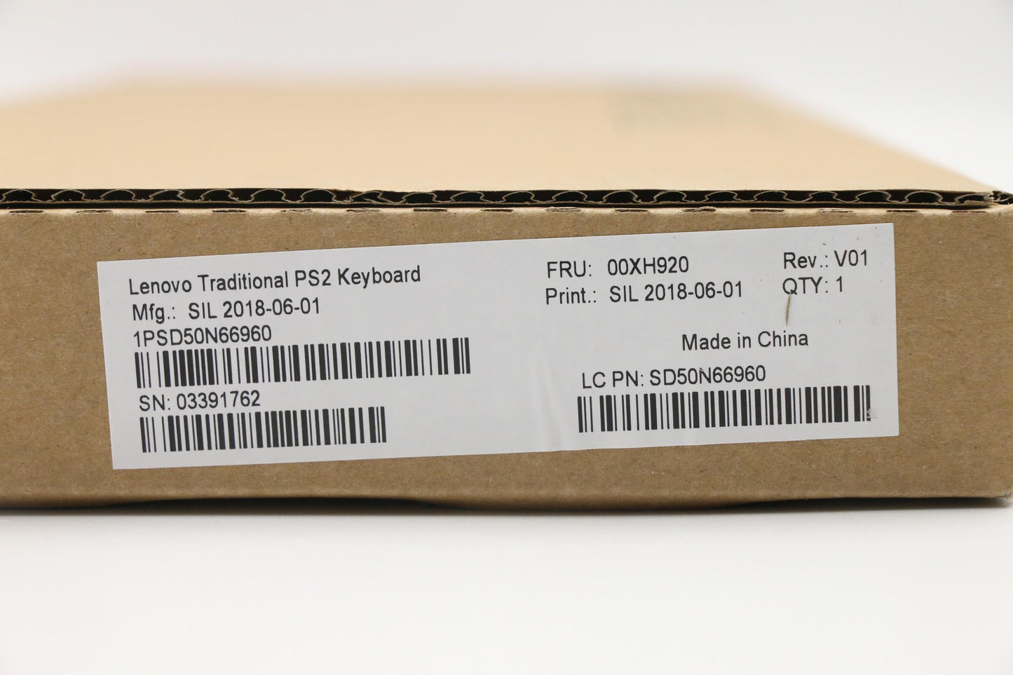 Lenovo Ps2 Trdtnl Kb Bk La Spa - 00XH920