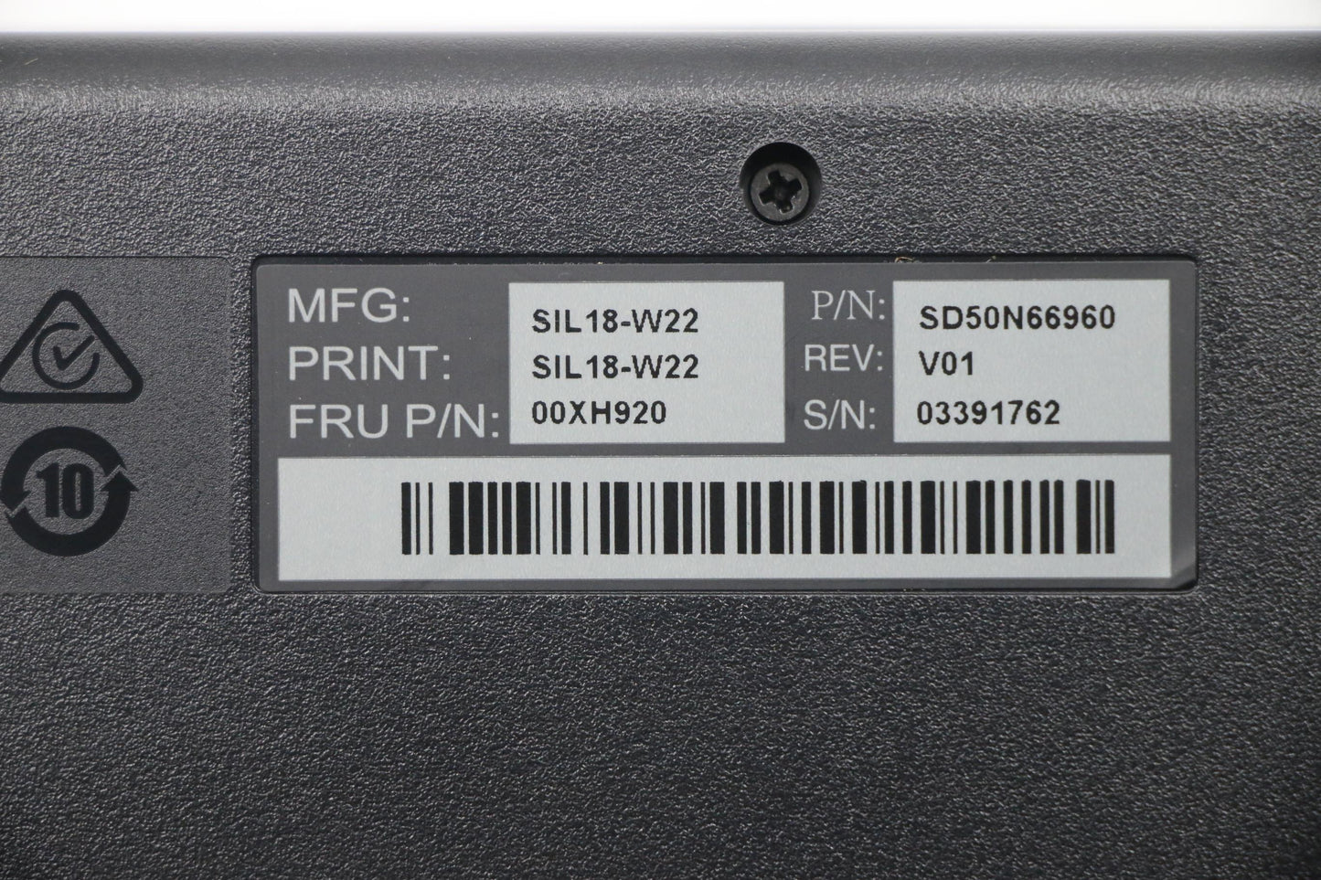 Lenovo Ps2 Trdtnl Kb Bk La Spa - 00XH920