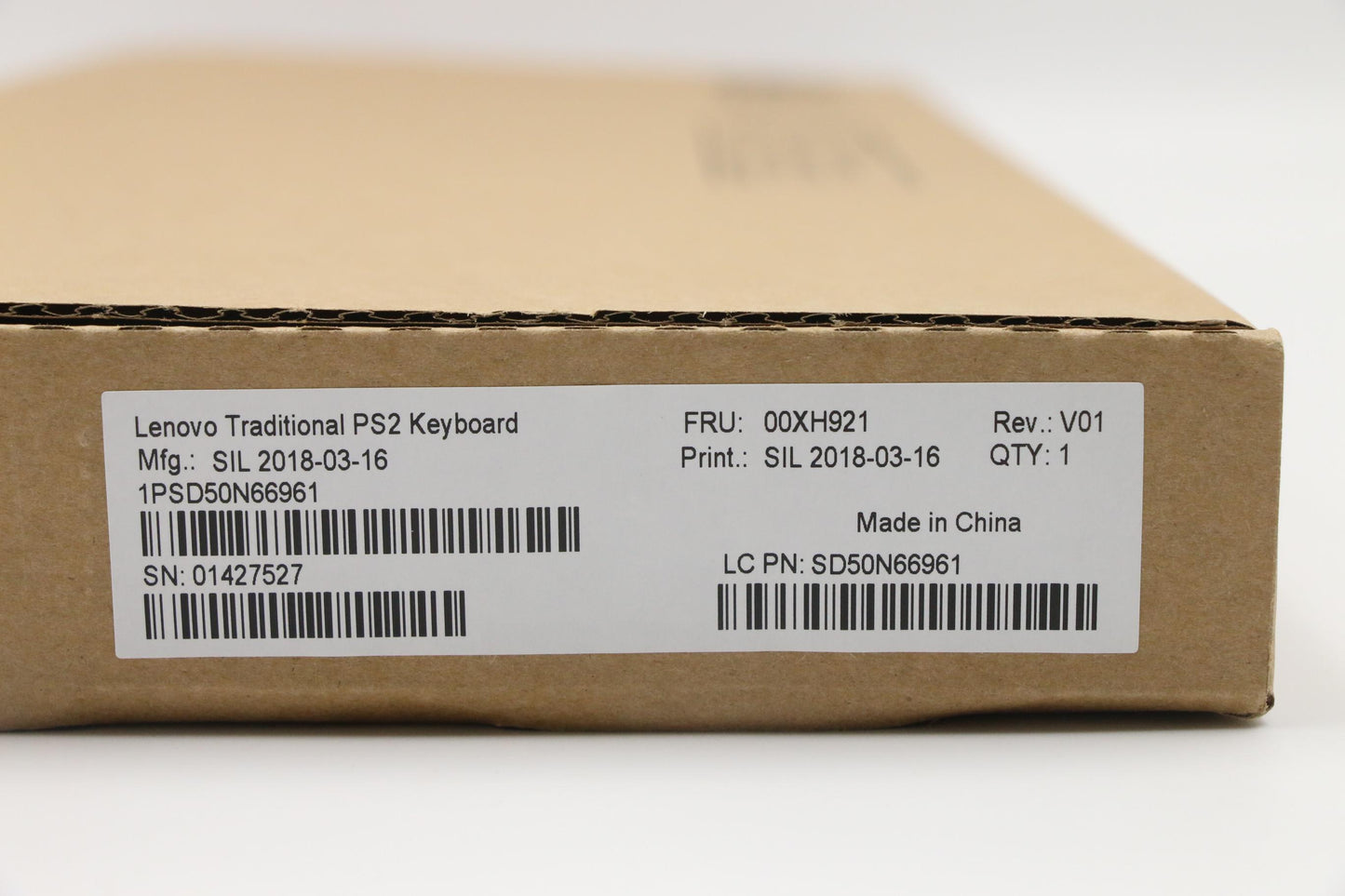 Lenovo Ps2 Trdtnl Kb Bk Nor - 00XH921