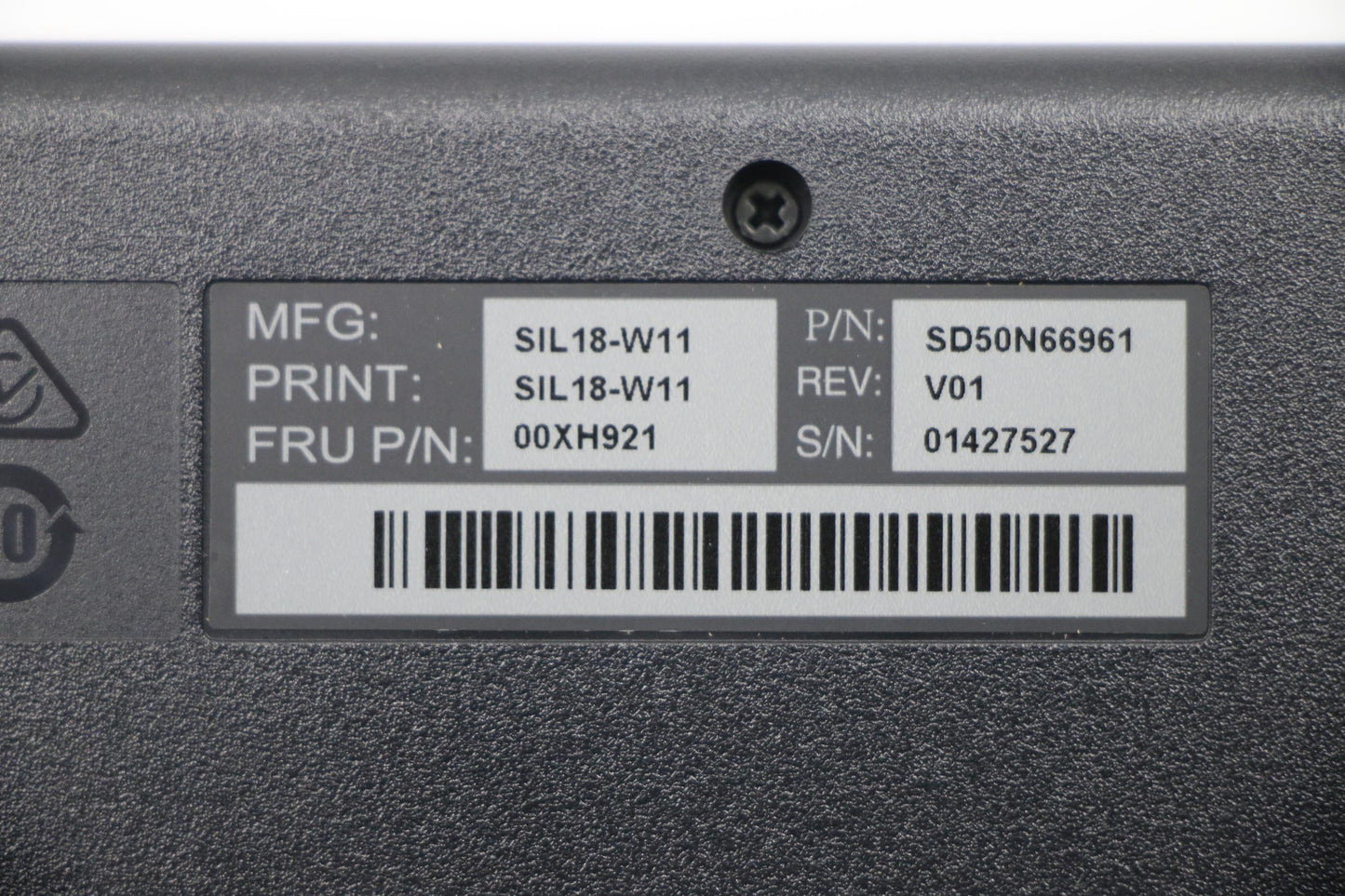 Lenovo Ps2 Trdtnl Kb Bk Nor - 00XH921