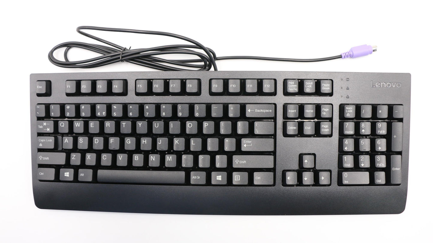 Lenovo Ps2 Trdtnl Kb Bk Ind Eng - 00XH939
