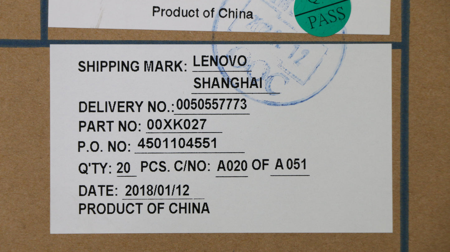 Lenovo Motherboard - 00XK027