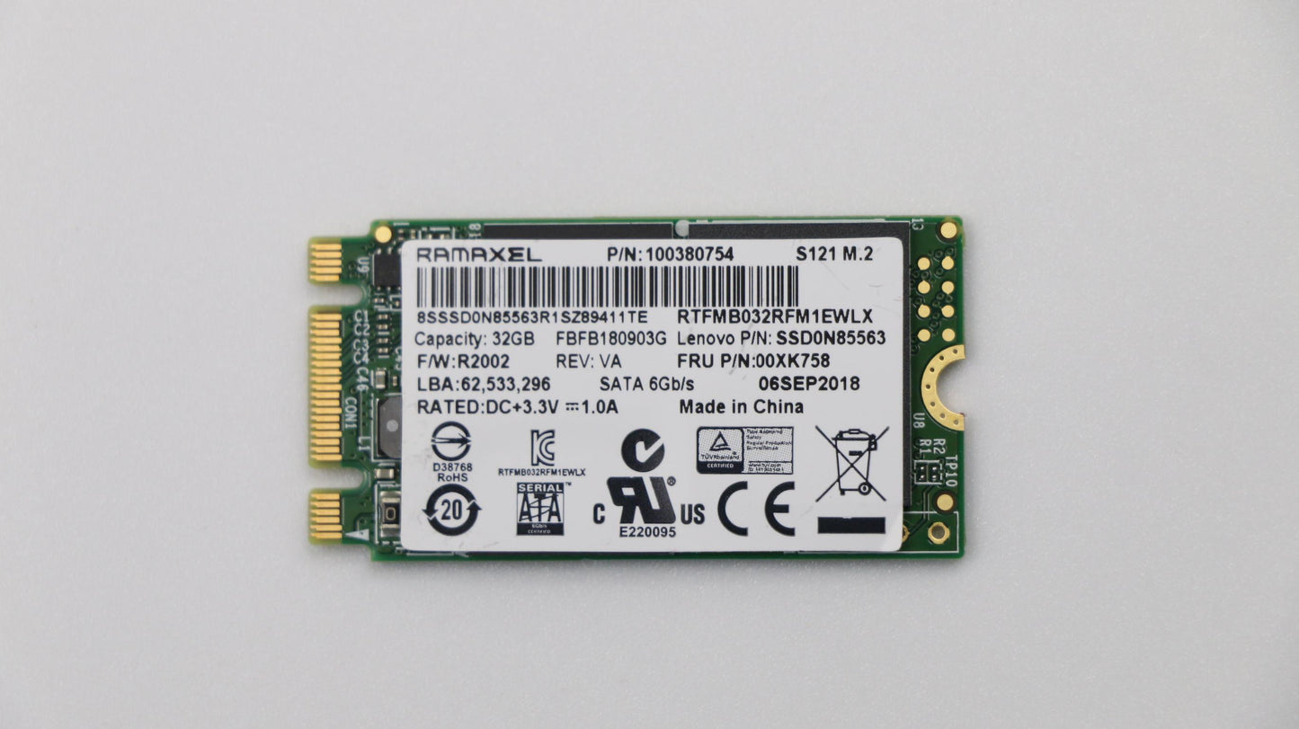 Lenovo Ssdasm 32Gm22242Sata6Gramstd - 00XK758