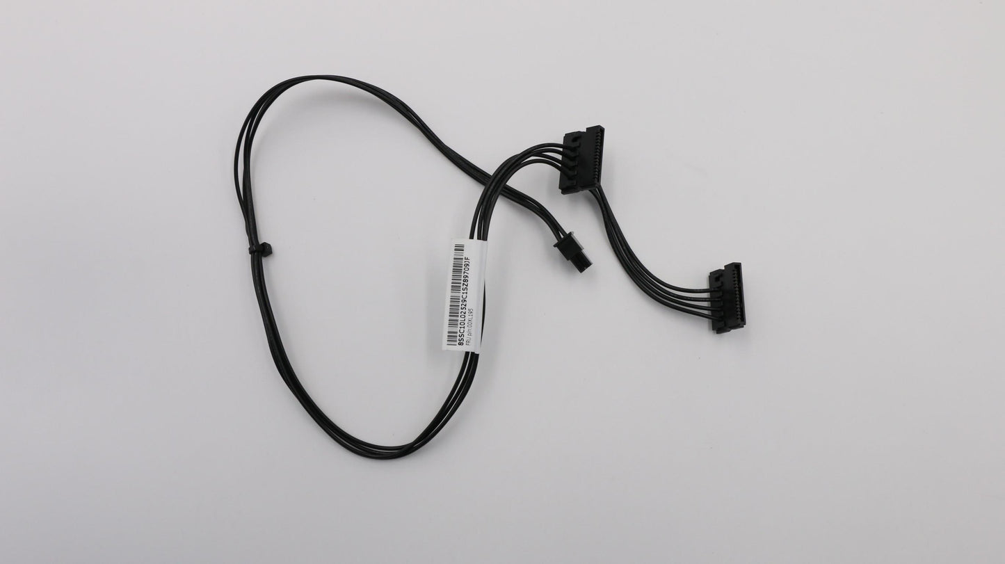 Lenovo SATA Power Cable, 450mm + 80mm Length - 00XL195