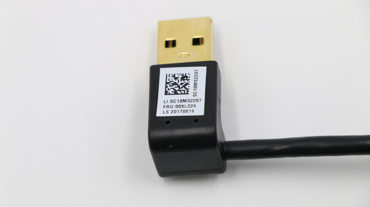 Lenovo USB A to USB B 90-Degree Cable - 00XL224