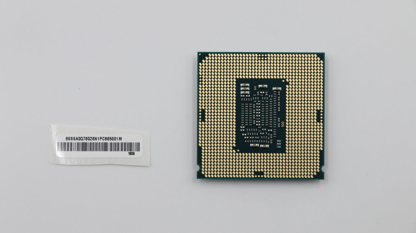 Lenovo Intel i3-8100T Processor, 3.1GHz, 4 Cores, 35W - 01AG233