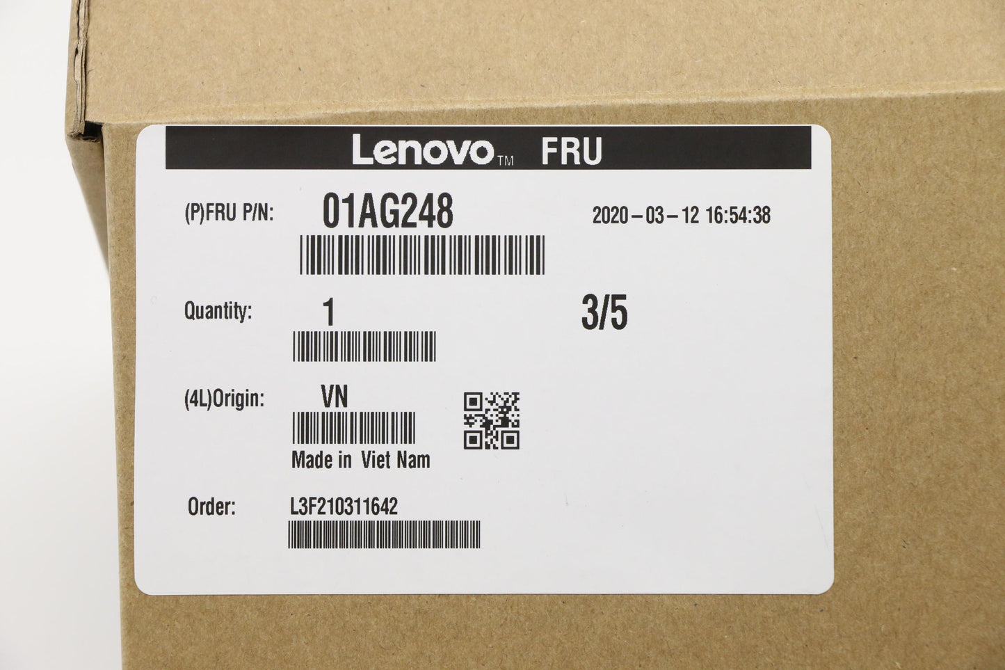 Lenovo Intel Xeon E-2136 3.3Ghz 80W - 01AG248