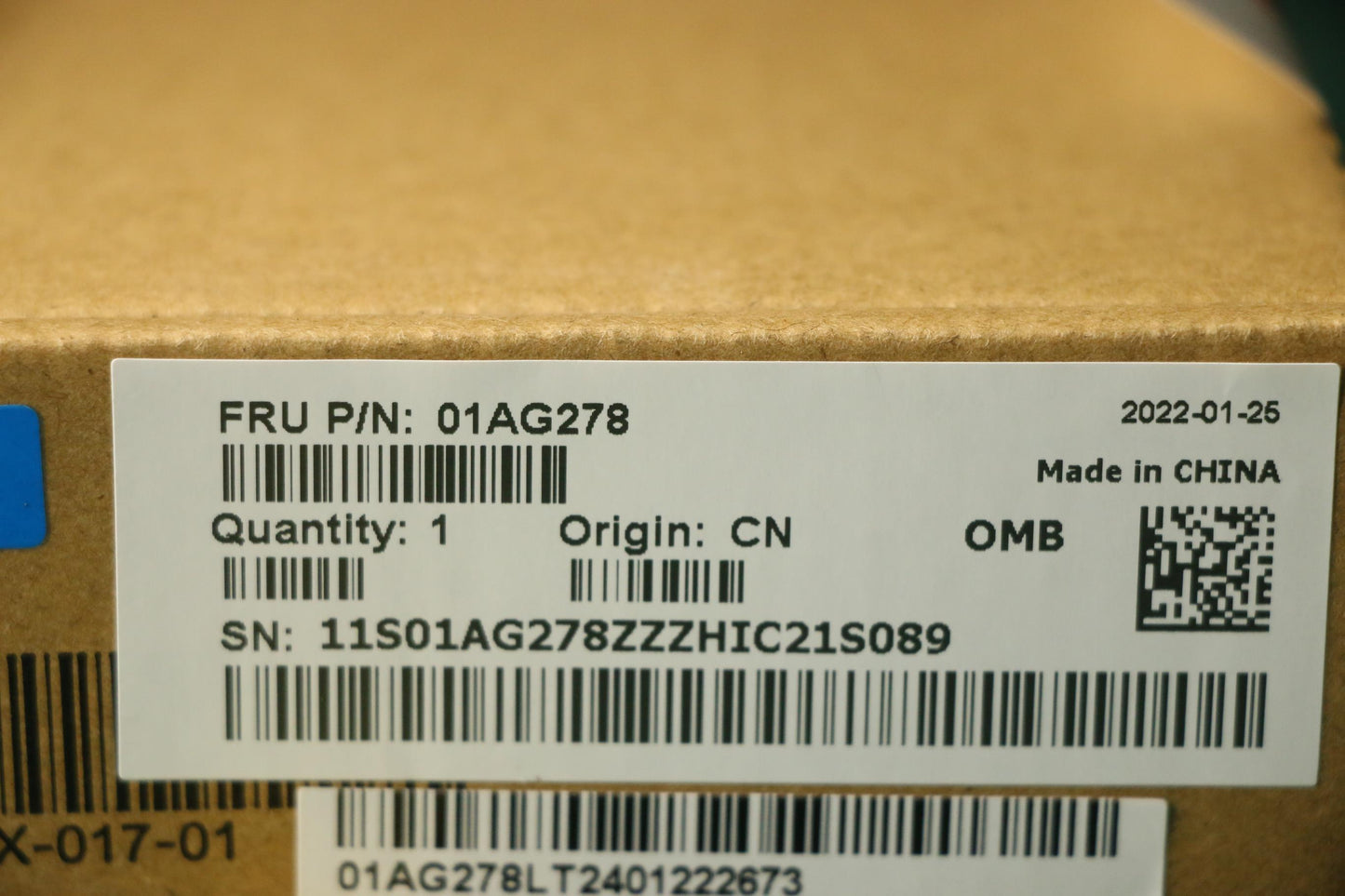 Lenovo Intel i5-9400 Processor, 2.9GHz, 6C/9M, 65W DDR4 - 01AG278