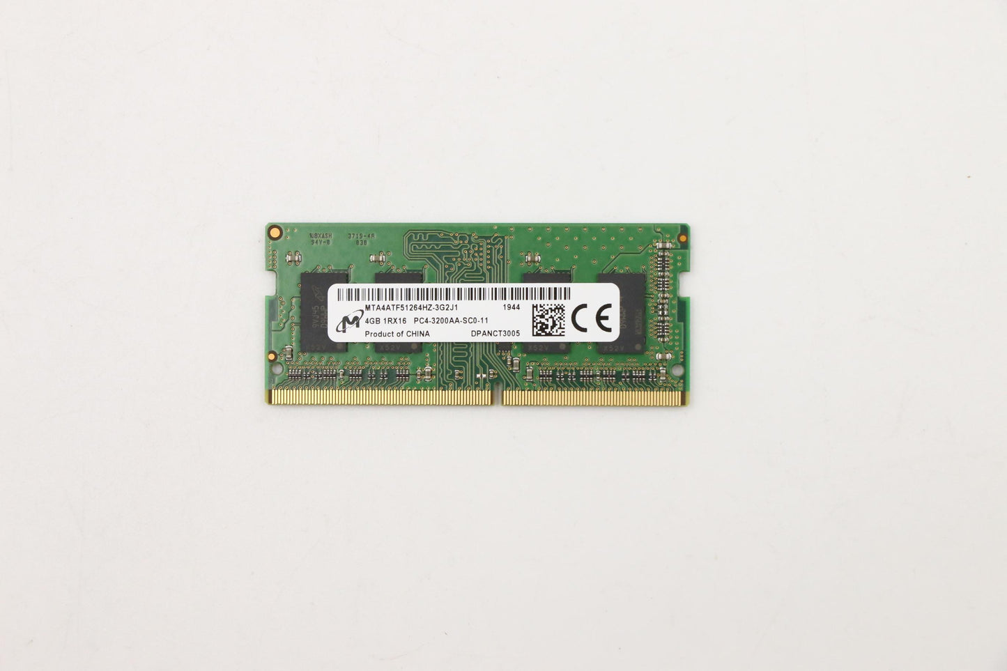 Lenovo - Memory SODIMM, 4GB, DDR4, 3200 MHz, Micron - 01AG875