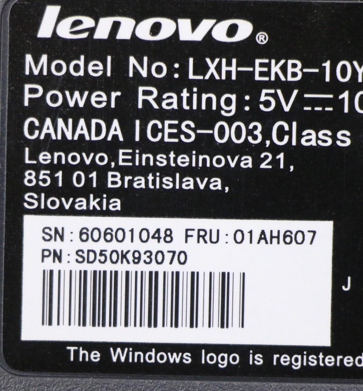 Lenovo Kb Keyboards External - 01AH607