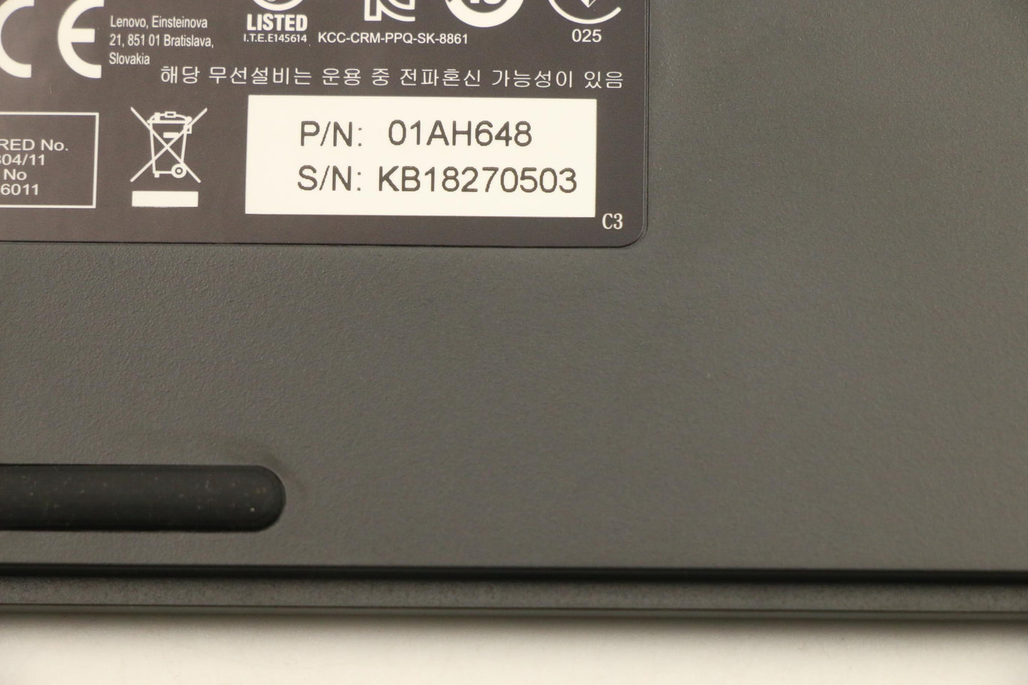 Lenovo Kb Keyboards External - 01AH648