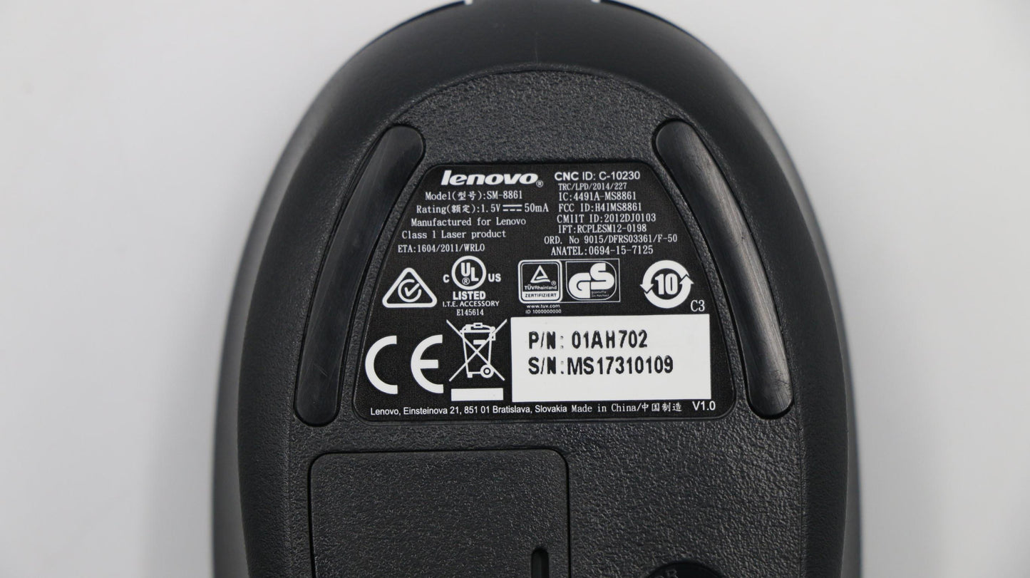 Lenovo Ms Pointing Devices - 01AH702