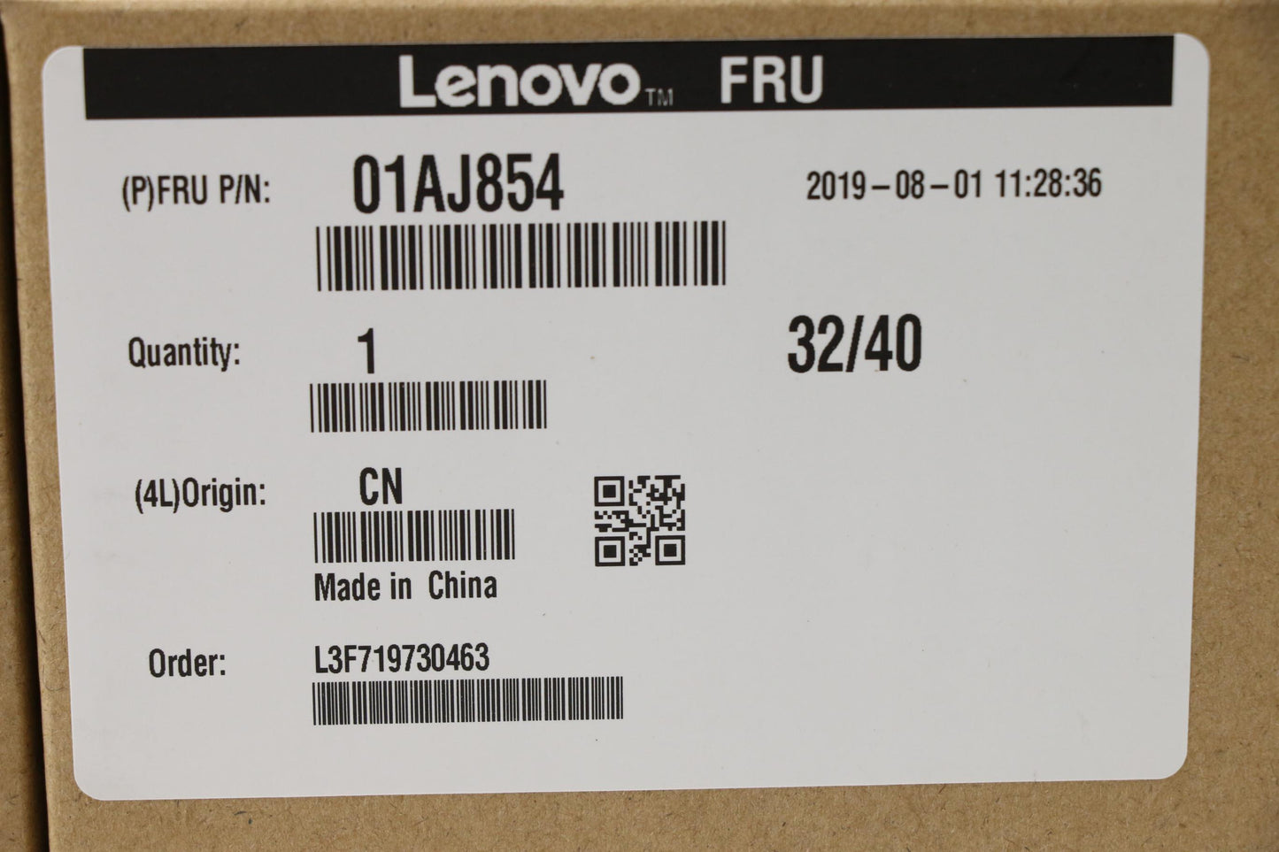 Lenovo GT730 Graphics Card, 2GB DDR5, 64-bit, DP LP - 01AJ854