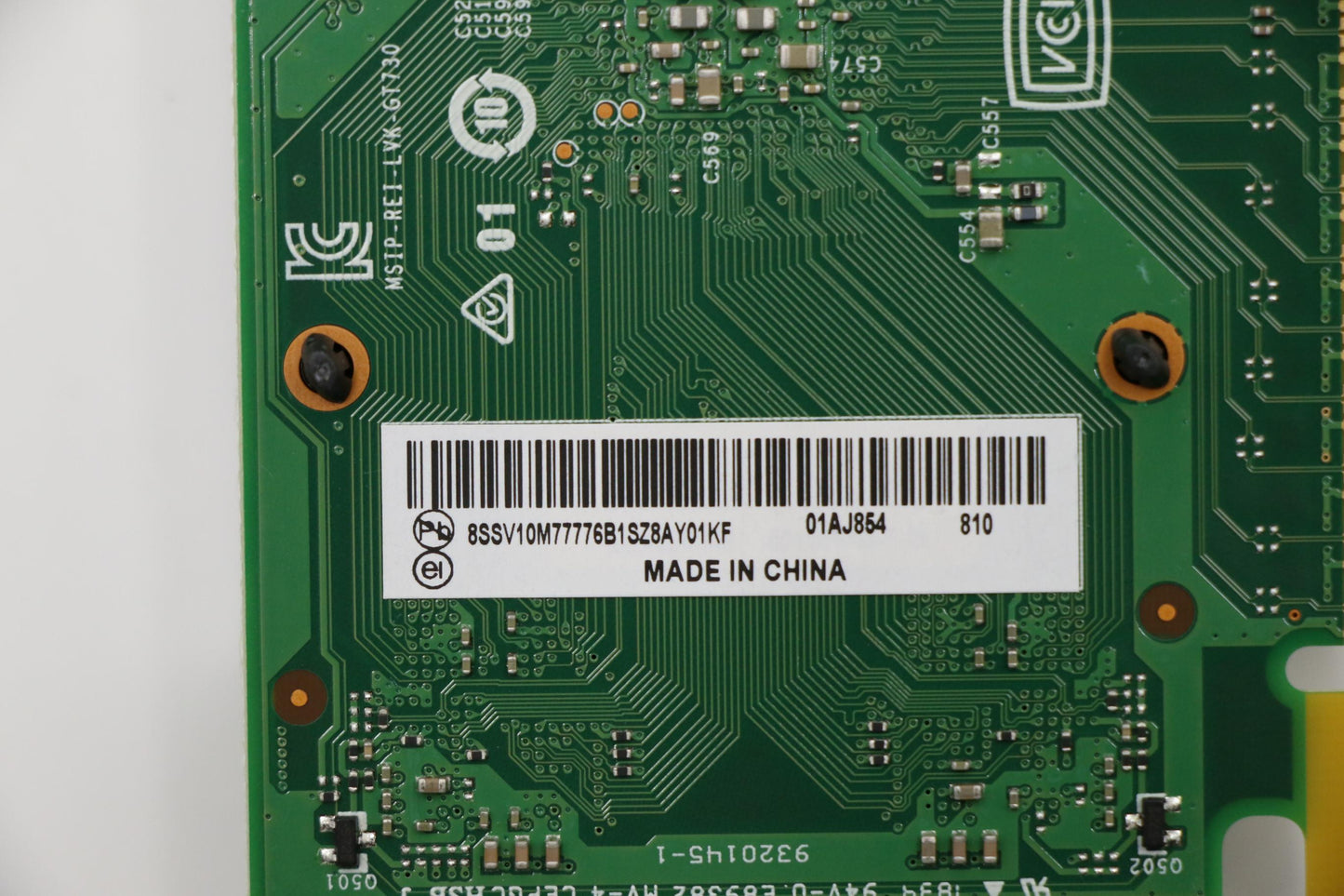 Lenovo GT730 Graphics Card, 2GB DDR5, 64-bit, DP LP - 01AJ854