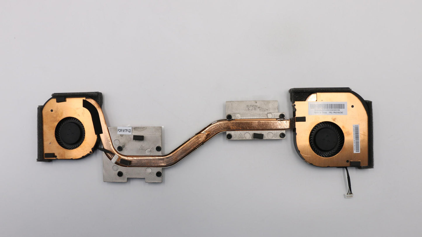 Lenovo Thermal Module with Fan for NVIDIA N17P-Q3 GPU - 01AV343