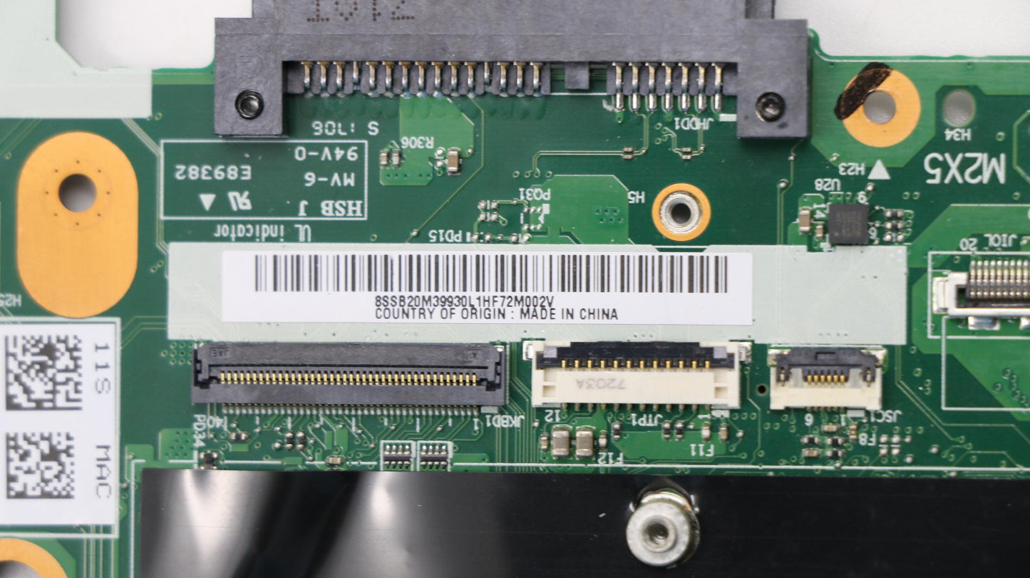 Lenovo System Board, Windows, AMT, Y-TPM, RAID - 01AV390