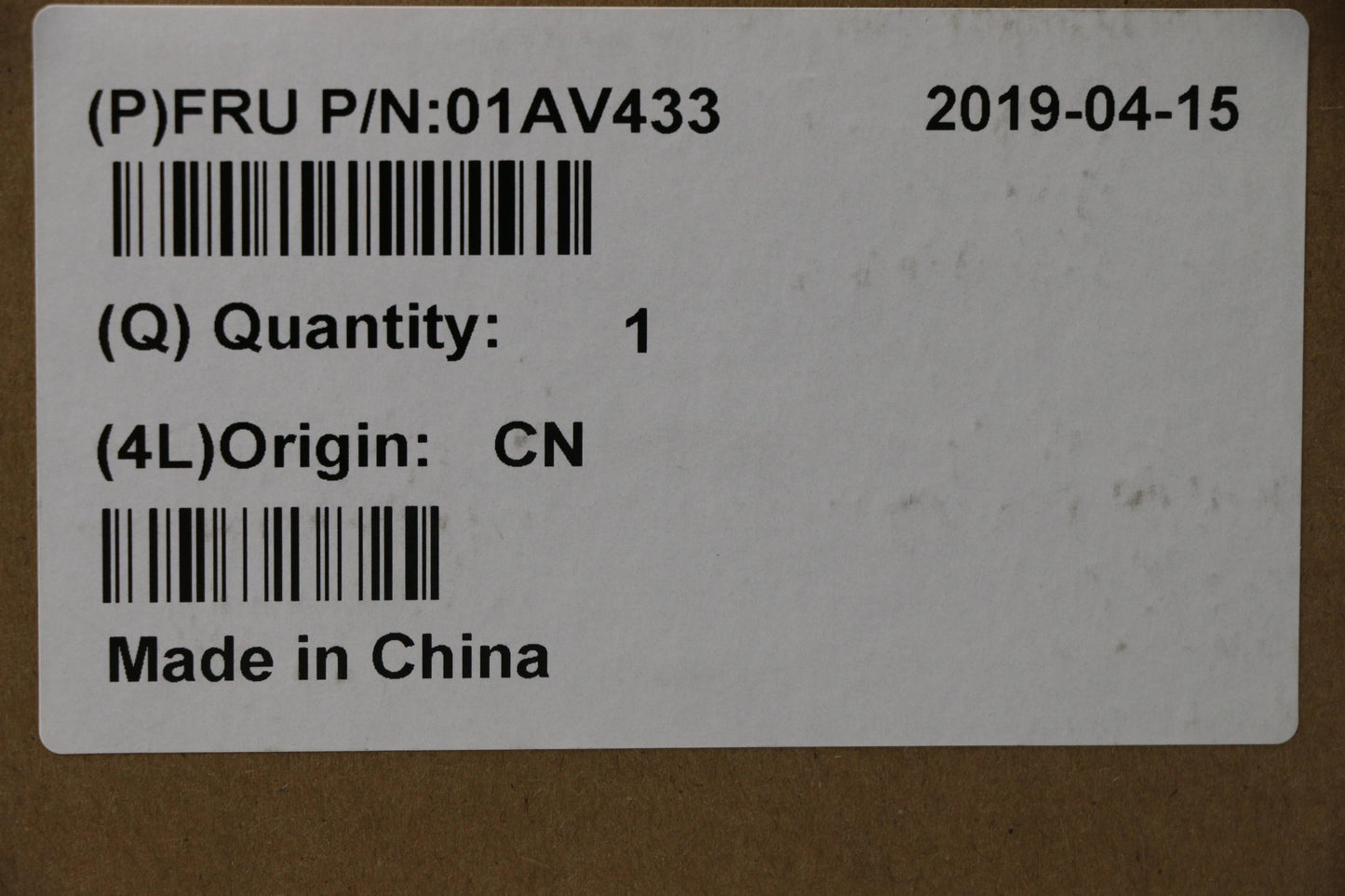 Lenovo 4-Cell Battery, 15.28V, 51Wh - 01AV433