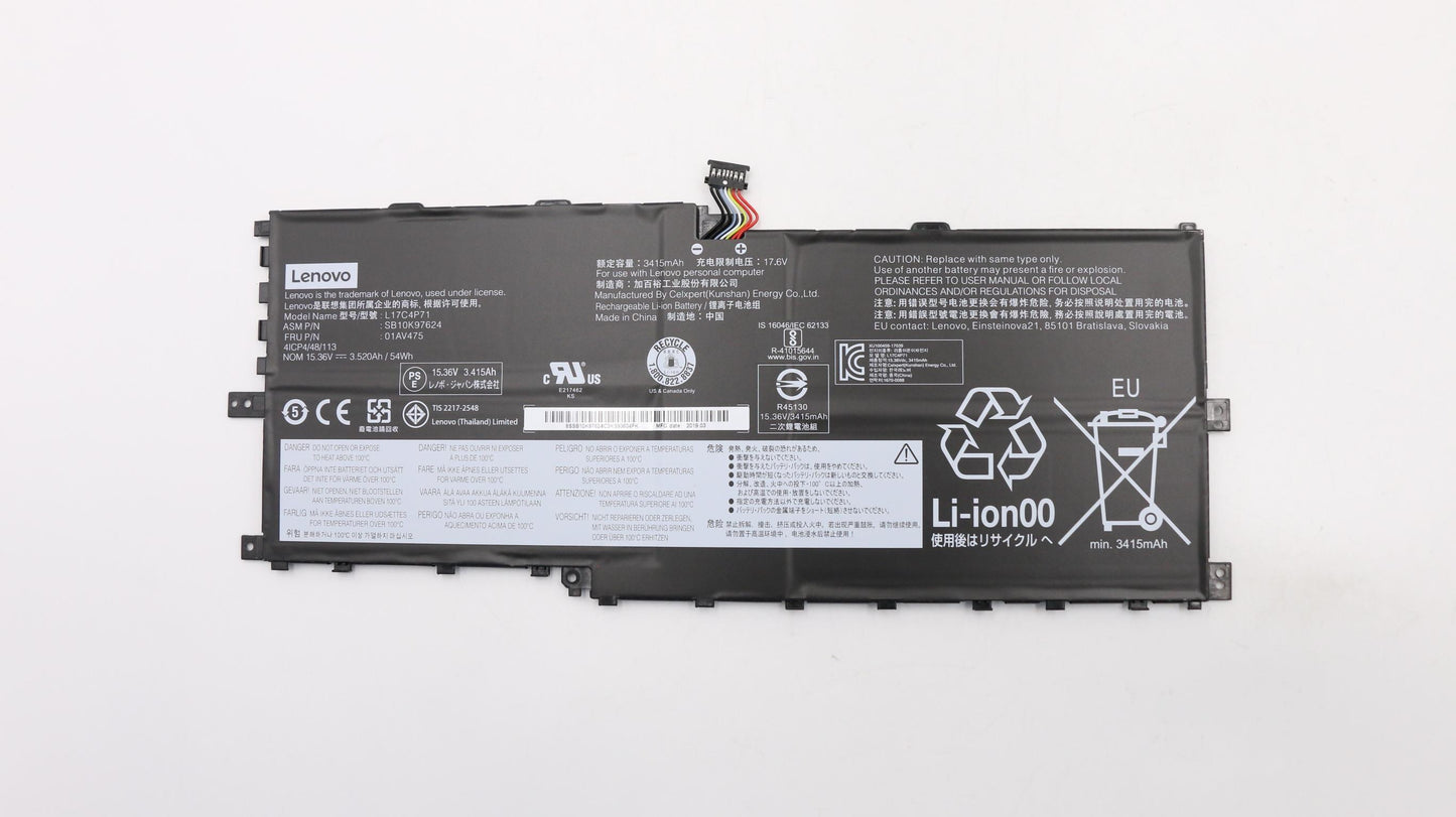 Lenovo Bty Pack Licelxpert 4S1P 352Ah - 01AV475