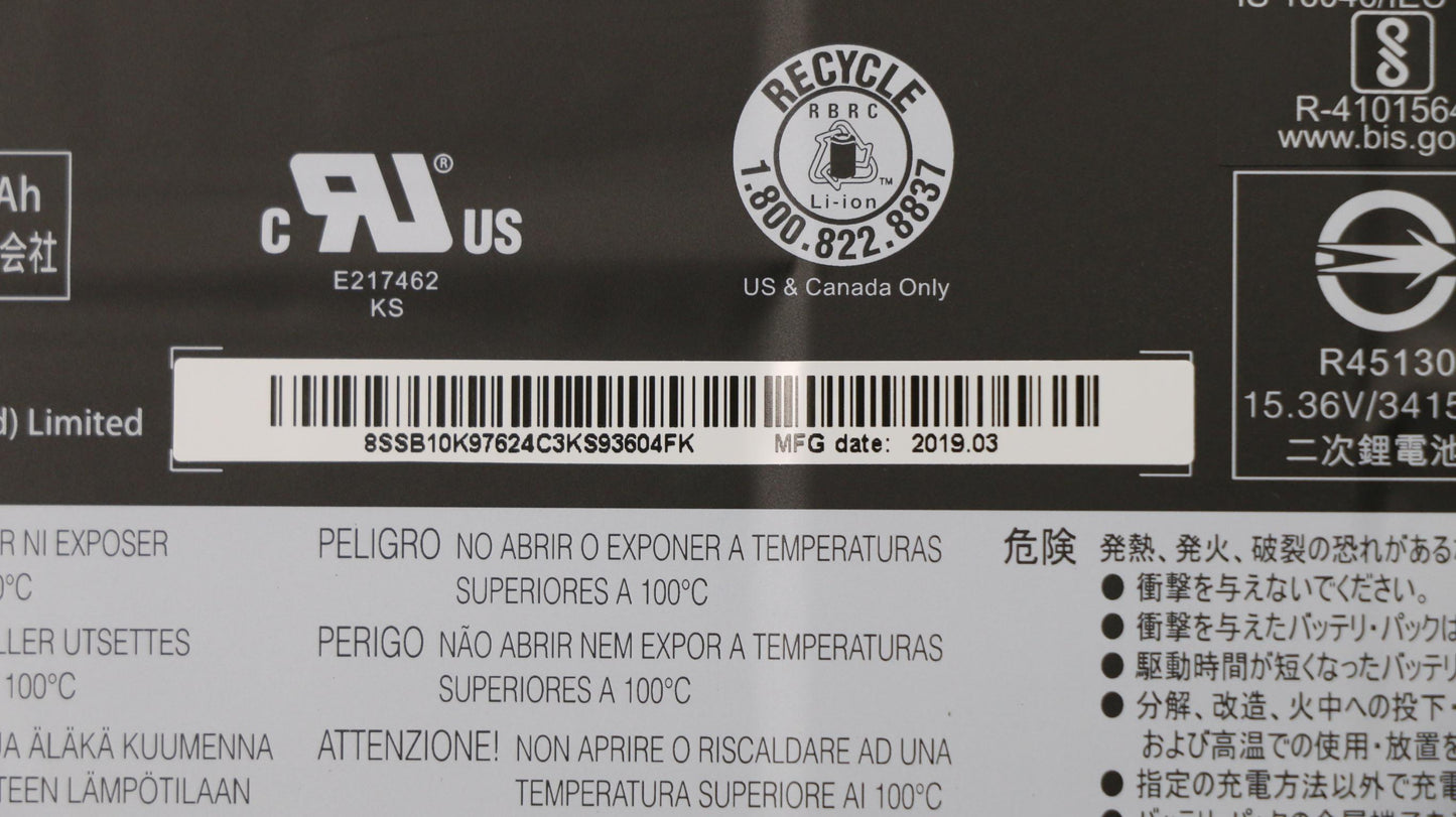 Lenovo Bty Pack Licelxpert 4S1P 352Ah - 01AV475