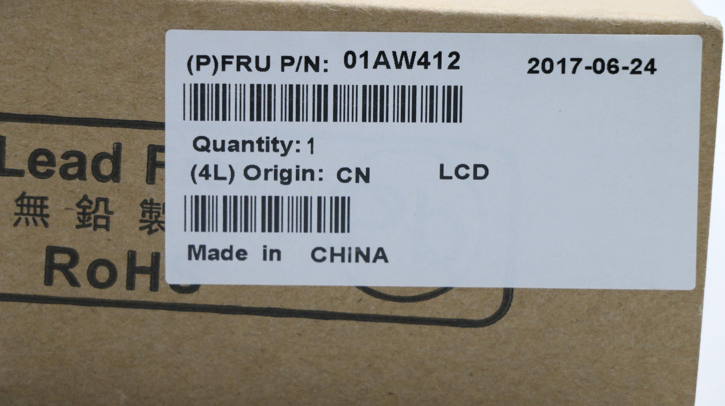 Lenovo LCD Module, 14" BOE FHD AG LAB OGS with Bezel - 01AW412