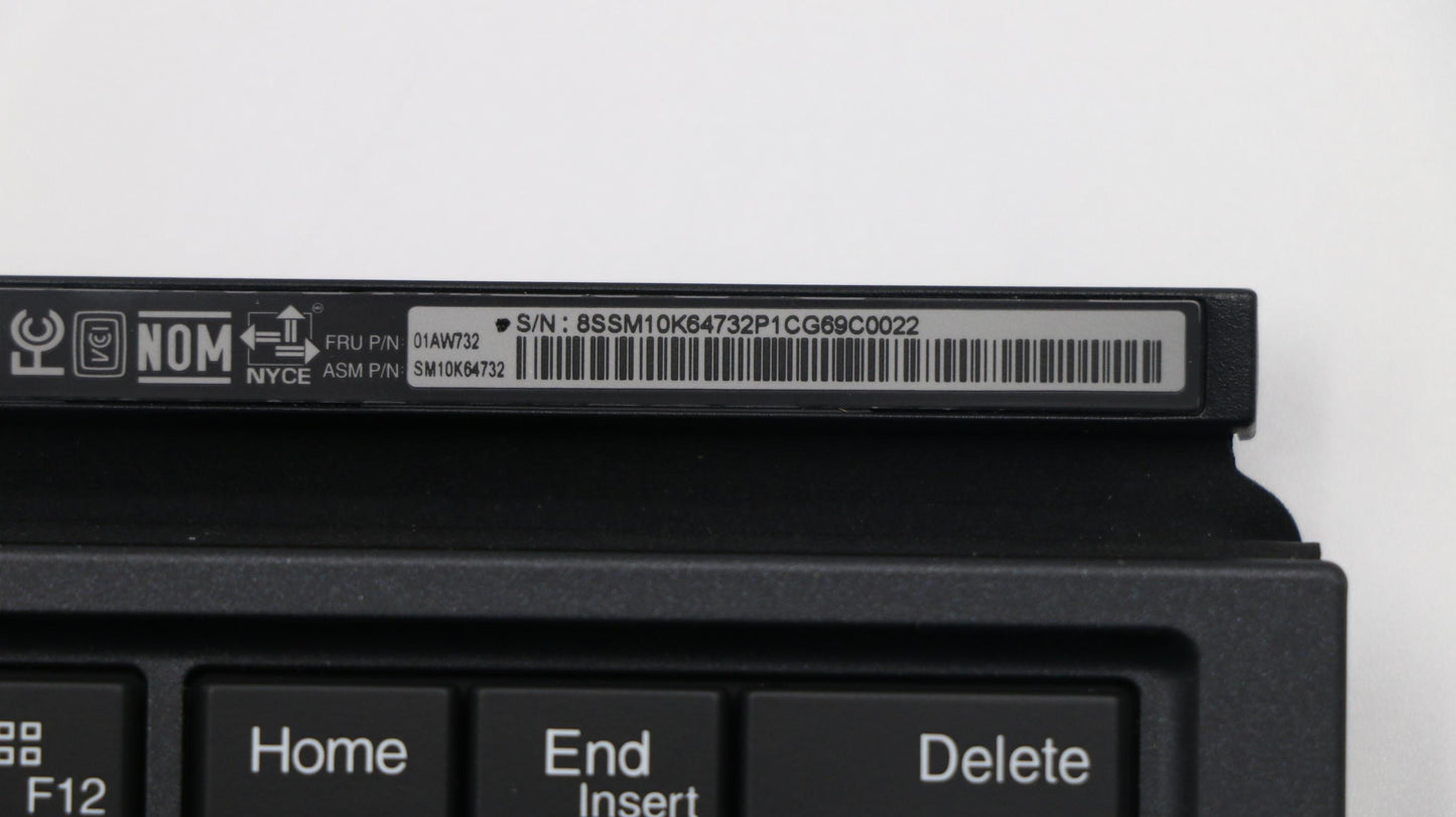 Lenovo X1Tb,Thinkbd,Slv,Kr,Pmx - 01AW732