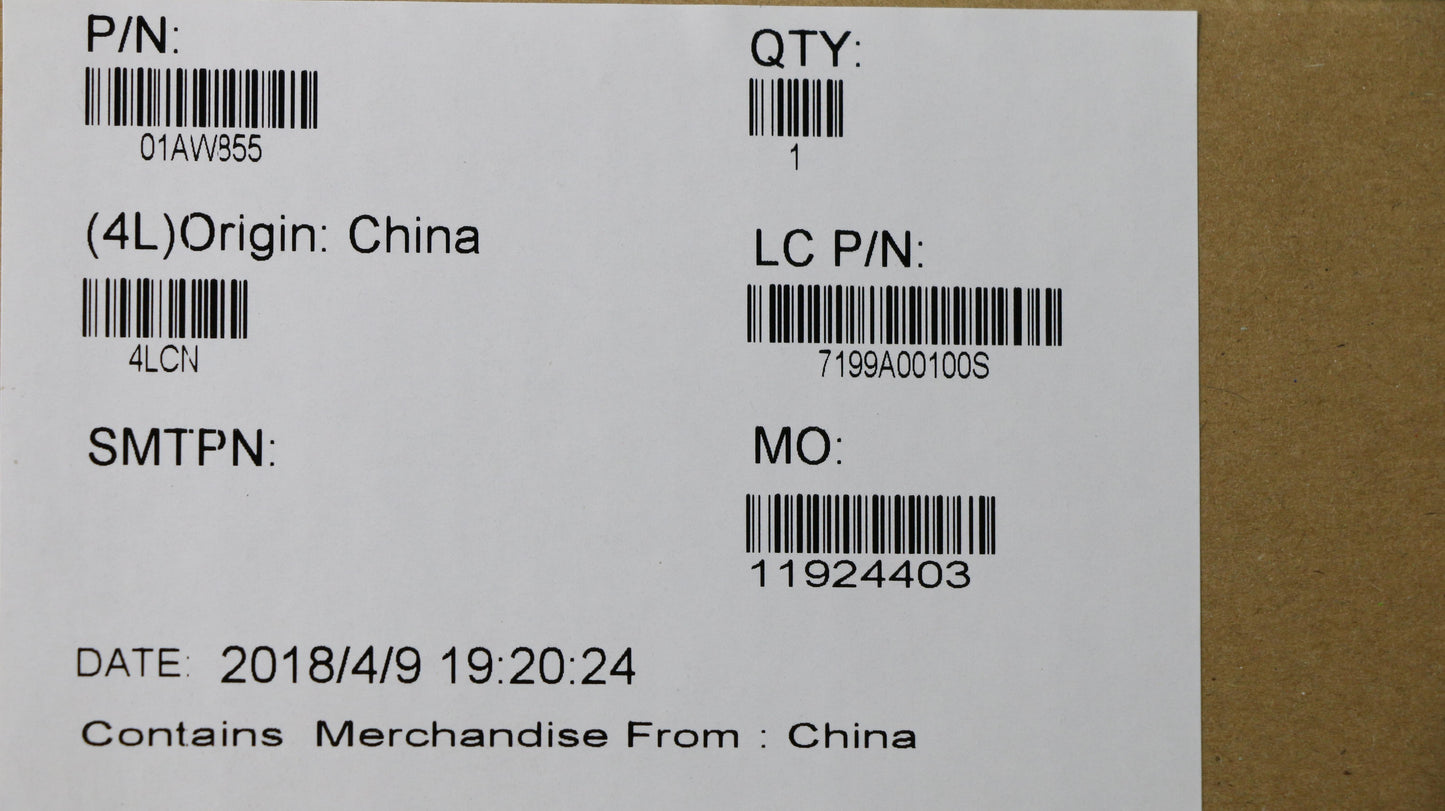 Lenovo Thin Kbd Ch Chy - 01AW855