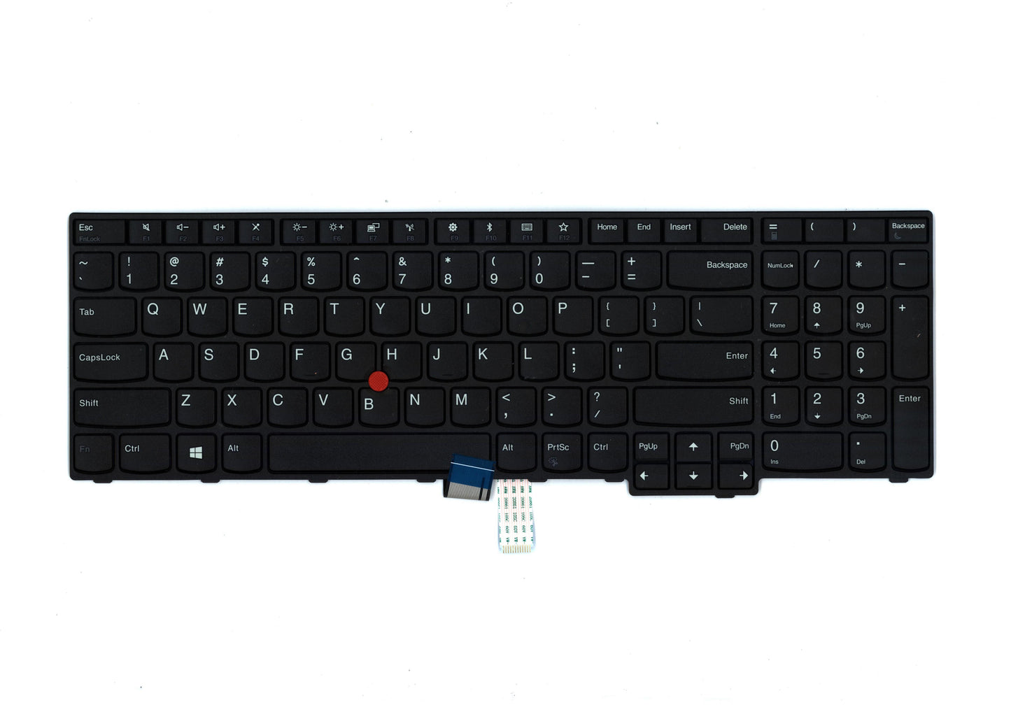 Lenovo Internal Keyboard, USA English, Non-Backlit - 01AX120