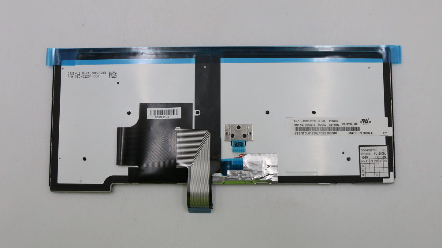 Lenovo Ki Keyboards Internal - 01AX316