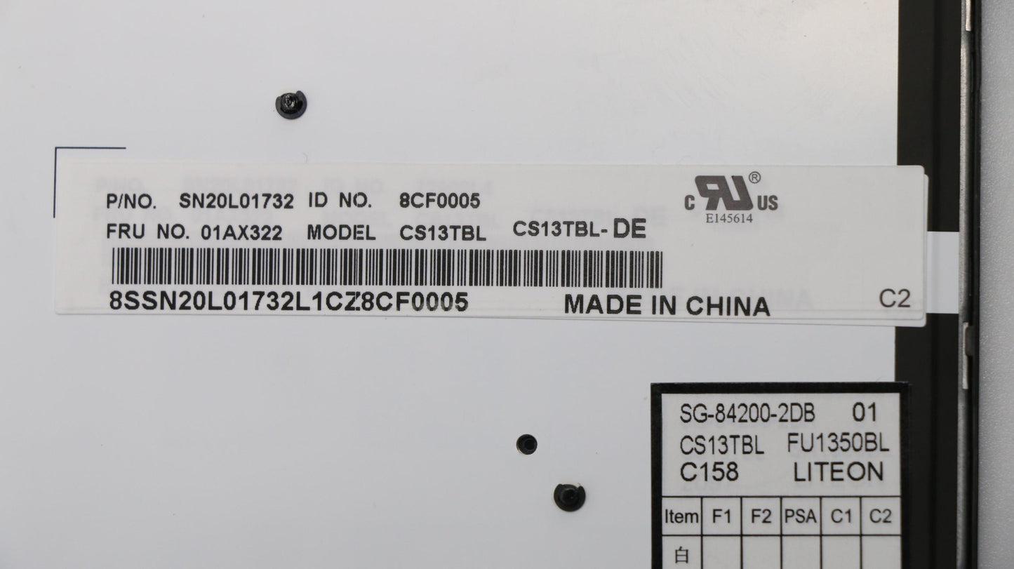 Lenovo Ki Keyboards Internal - 01AX322