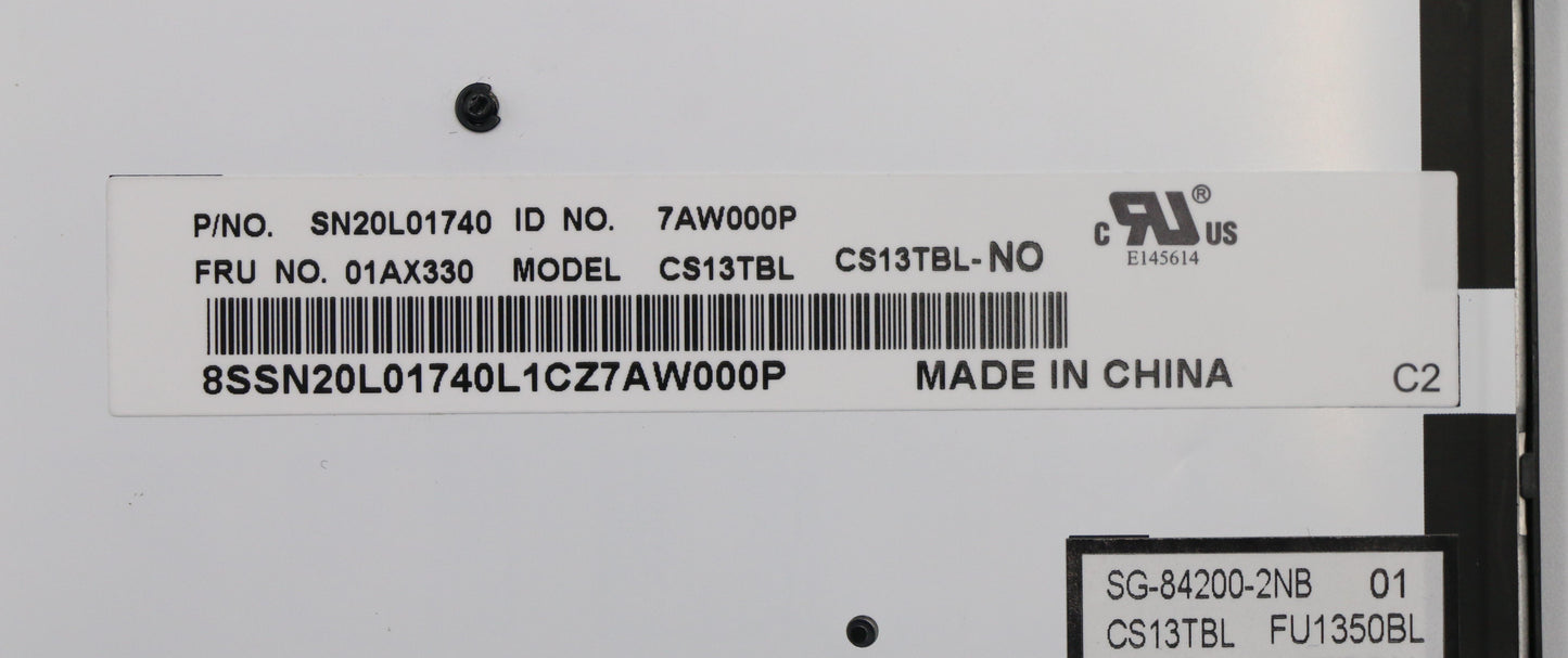 Lenovo Ki Keyboards Internal - 01AX330