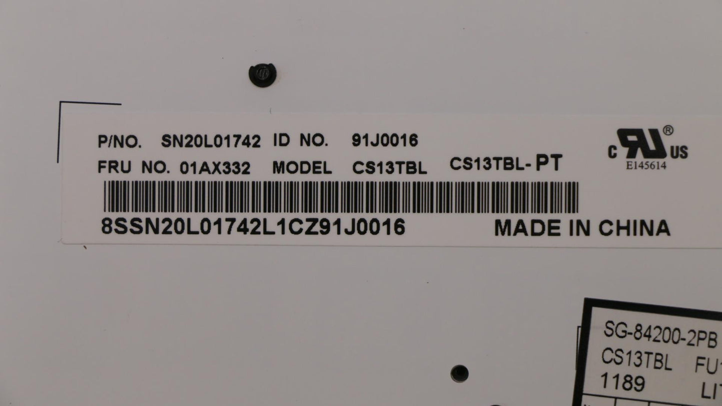 Lenovo Ki Keyboards Internal - 01AX332