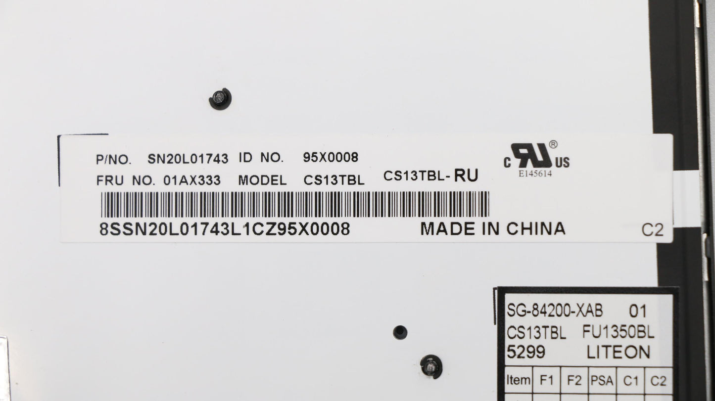 Lenovo Ki Keyboards Internal - 01AX333