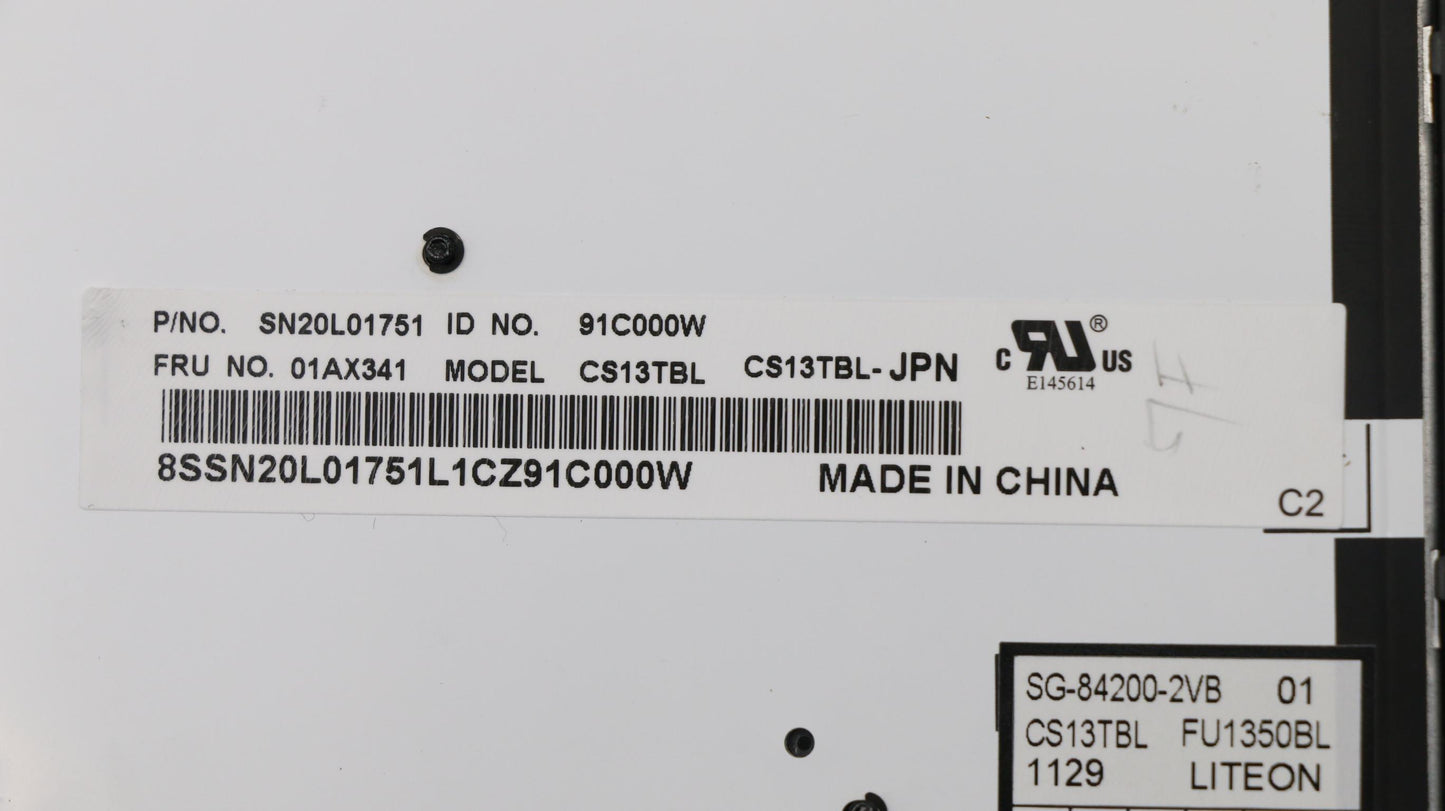 Lenovo Ki Keyboards Internal - 01AX341