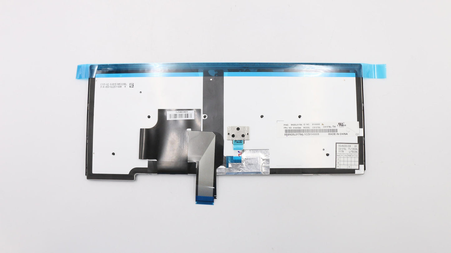 Lenovo Internal Keyboard, CS13TBL barb, Thai Layout - 01AX344
