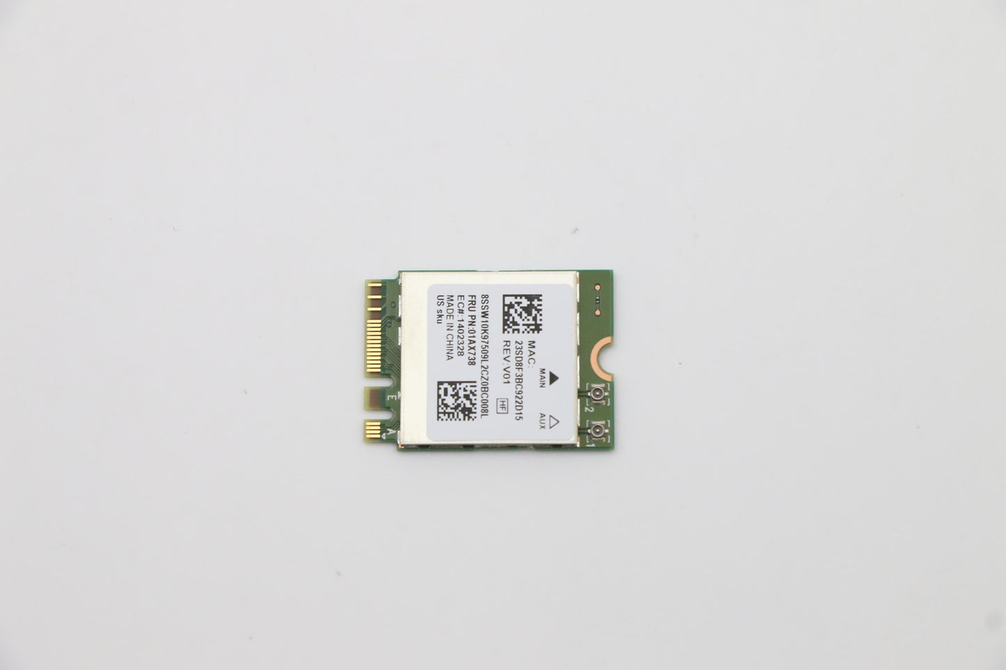 Lenovo Wireless,Cmb,Ltn,8822Be Fcc - 01AX738