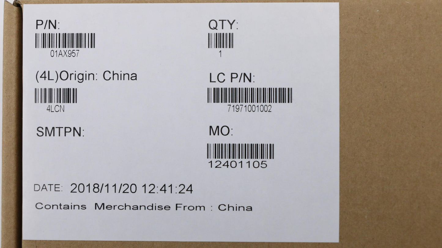 Lenovo Ct470 B Cover Asm For Mg - 01AX957