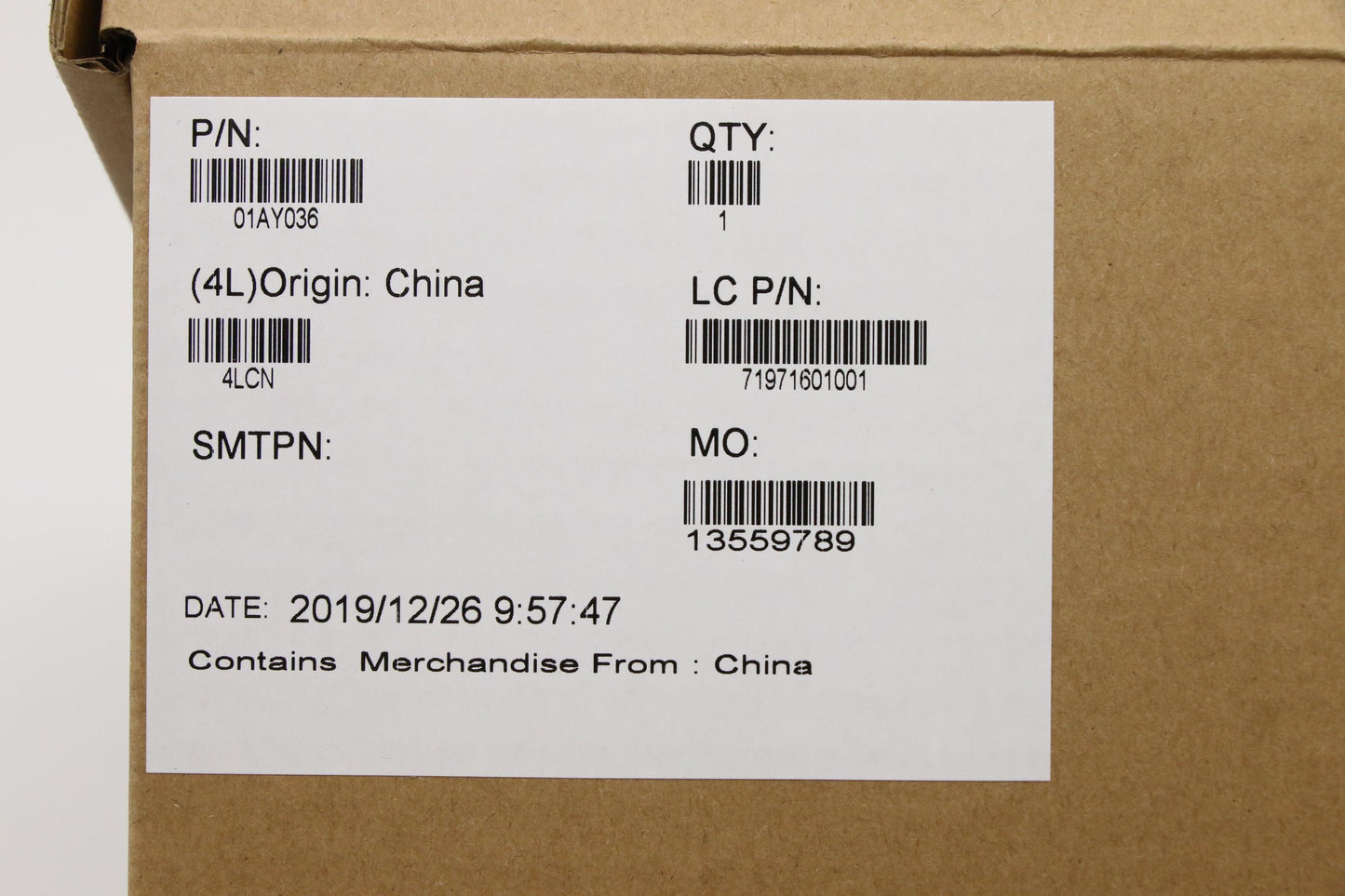 Lenovo Ct470 Touch Pad 2Bcp Mylar Bla - 01AY036