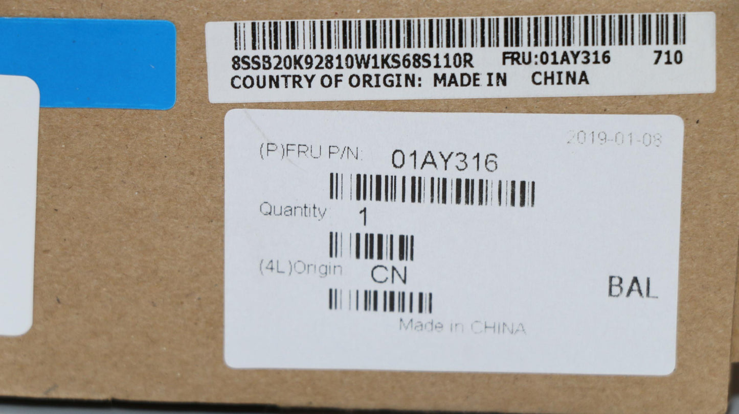 Lenovo System Board, i7-6600U, vPro, SWG, N16S 2G, WIN, Y-AMT/TPM - 01AY316