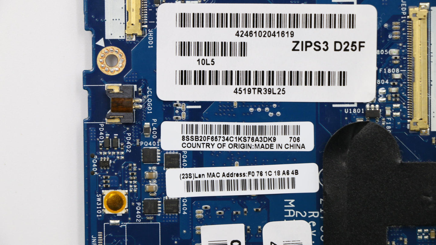 Lenovo Motherboard - 01AY504