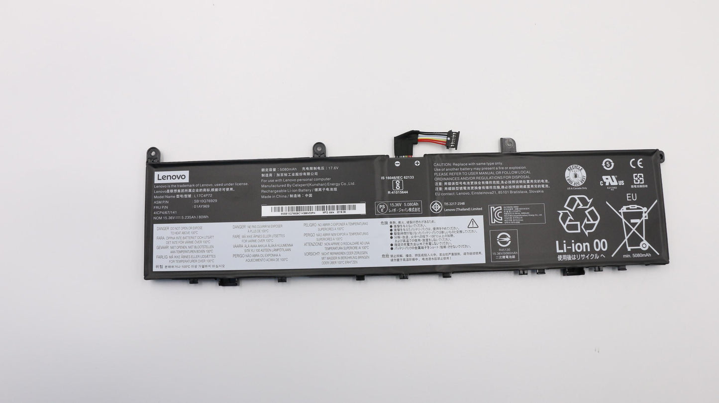 Lenovo Bty Pack Li+ Coslight 4S1P5235 - 01AY969