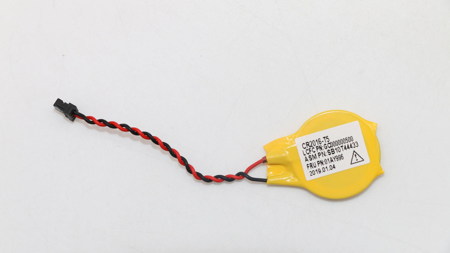 Lenovo CR2016 RTC Battery - 01AY996