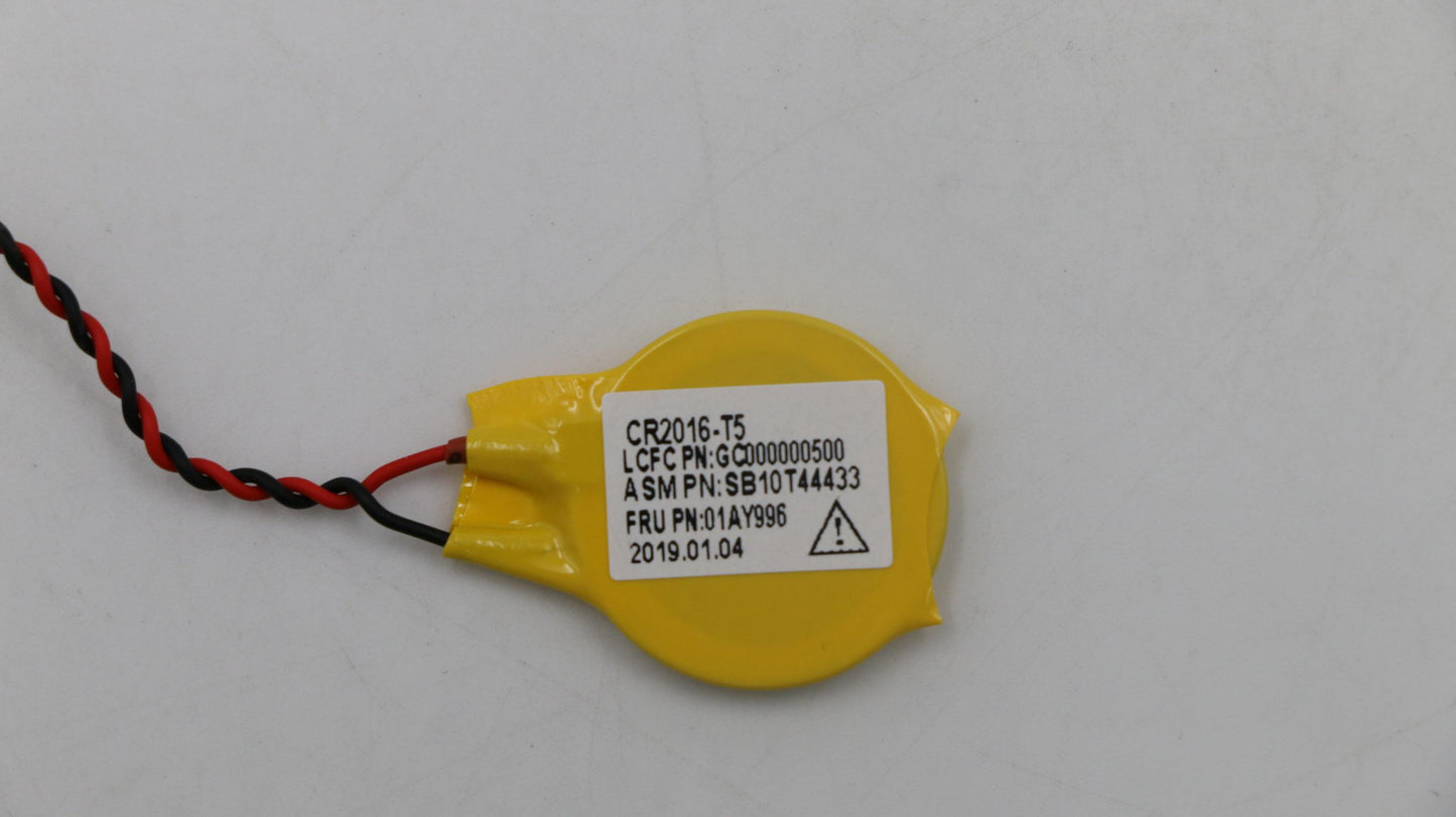 Lenovo CR2016 RTC Battery - 01AY996