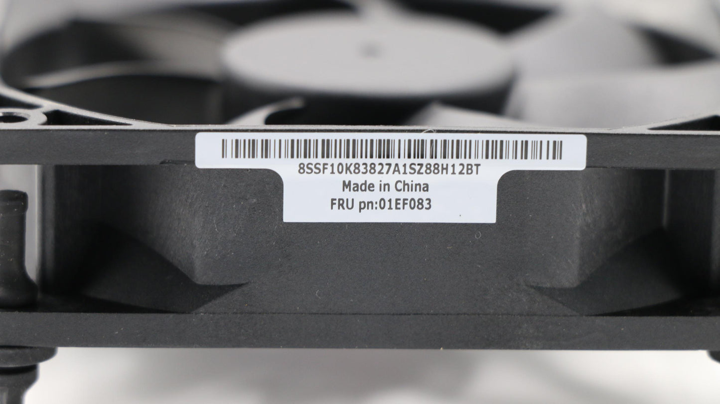 Lenovo Tower 9225 Rear System Fan with Rubber Nail - 01EF083