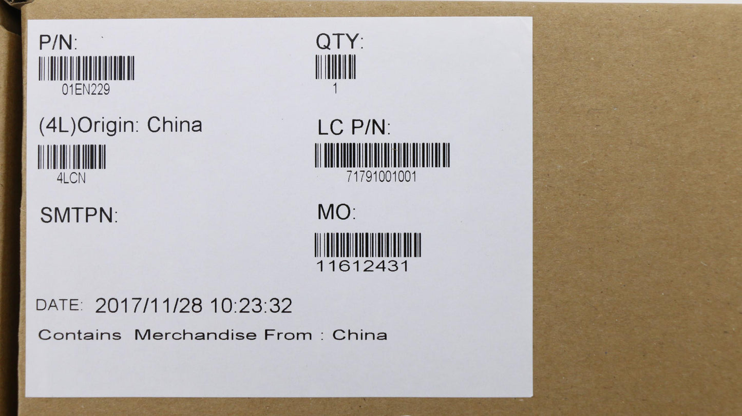 Lenovo LCD Bezel Assembly in Platinum Finish - 01EN229