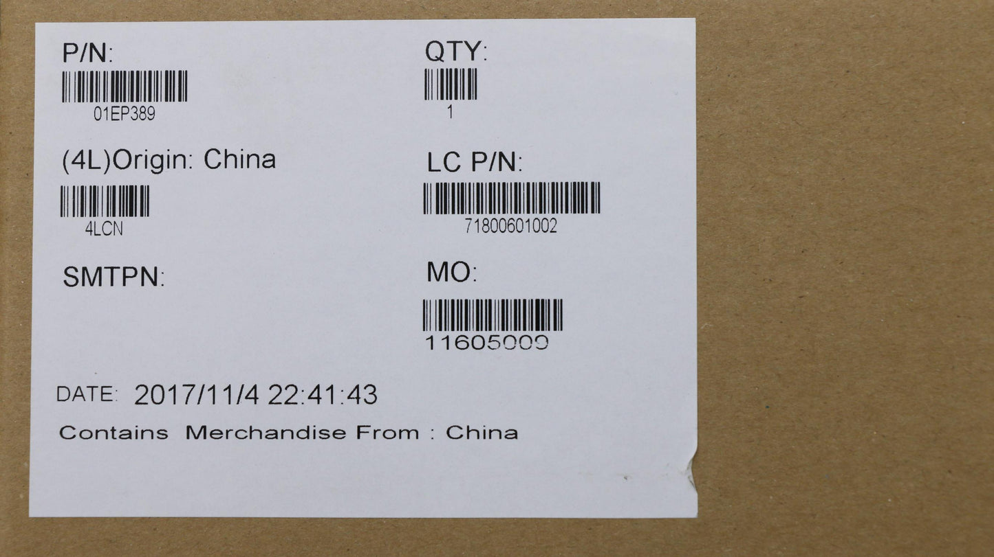 Lenovo i3-7100U Motherboard with TPM Support, Efficient Design - 01EP389