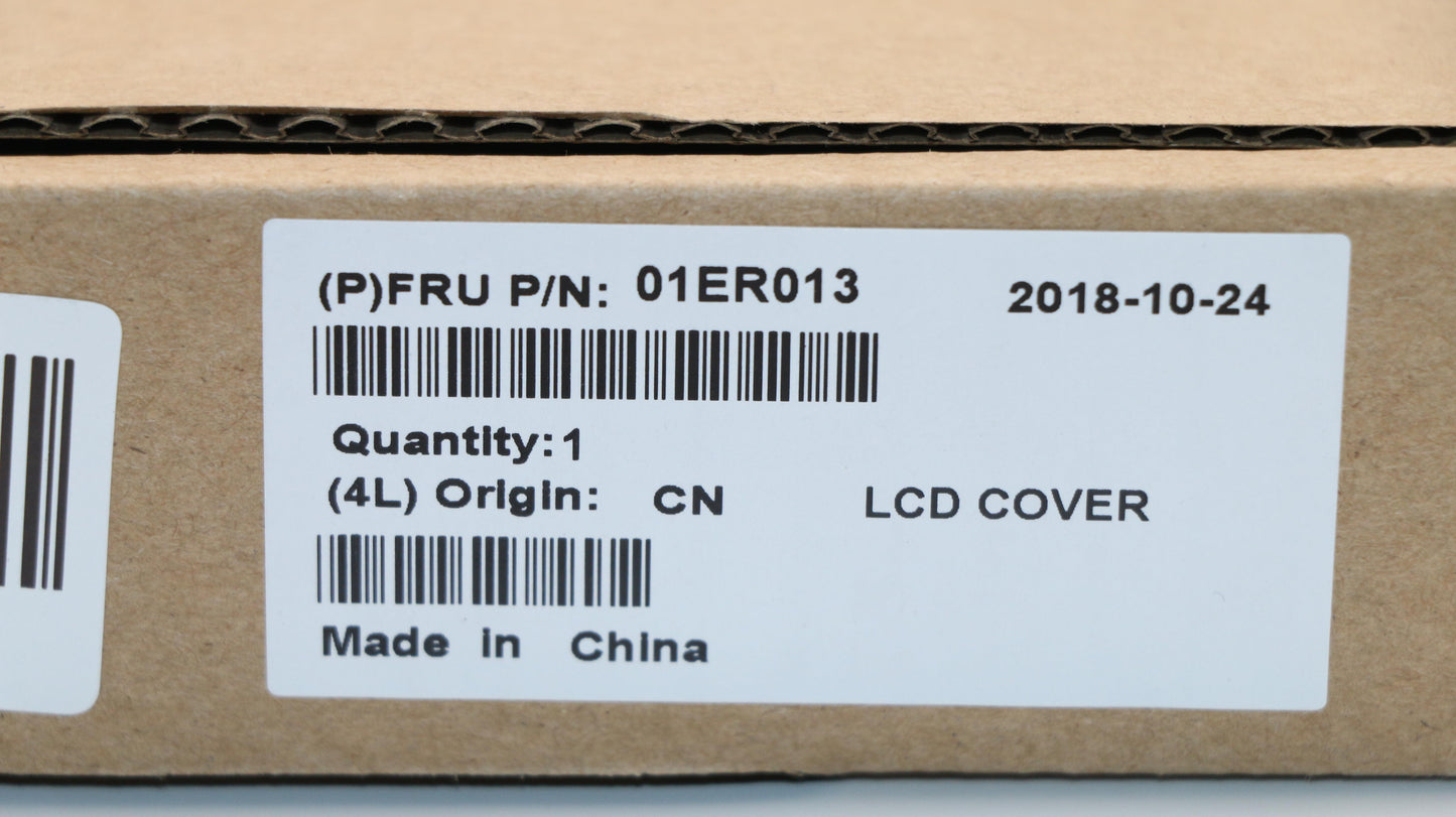 Lenovo Assembly Lcd Cover Fhd W/Spong - 01ER013