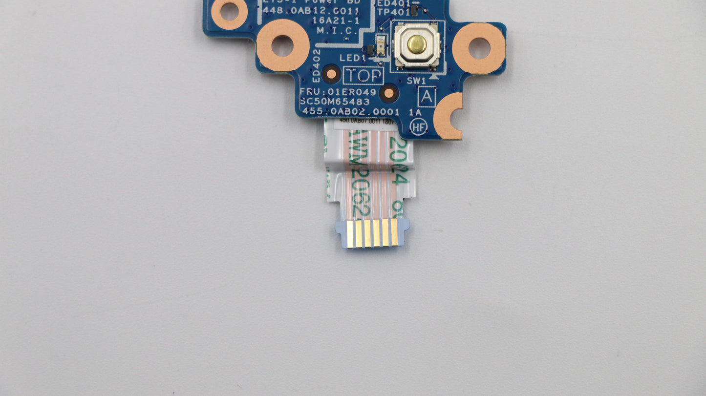 Lenovo Lts-1 Power Btn Board 16A21-1( - 01ER049