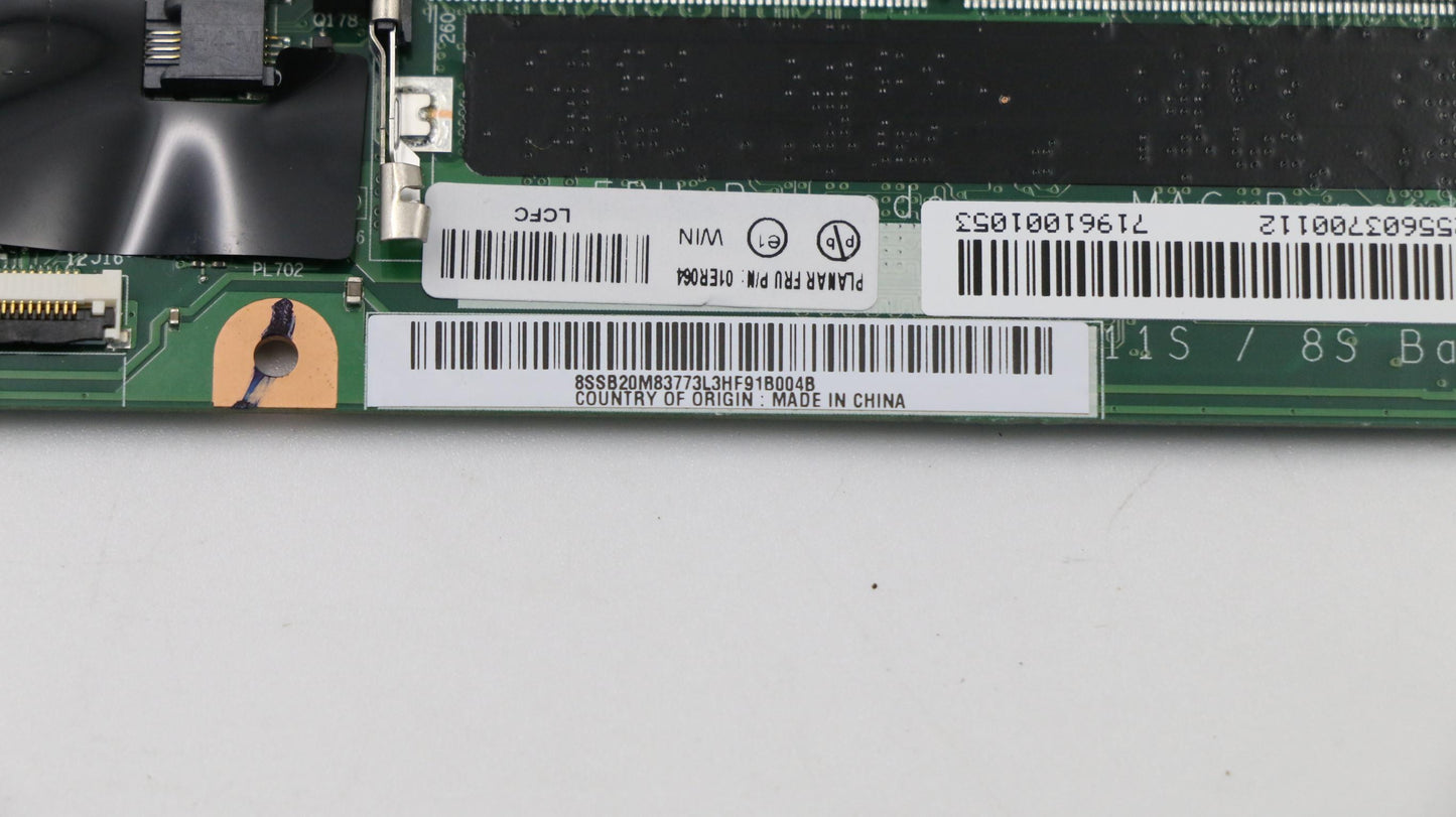 Lenovo Mb I5-7300U 8Gb Yamt Ytpm Dtpm - 01ER064