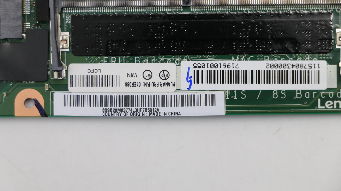 Lenovo Mb I7-7600U 4Gb Yamt Ytpm Dtpm - 01ER066