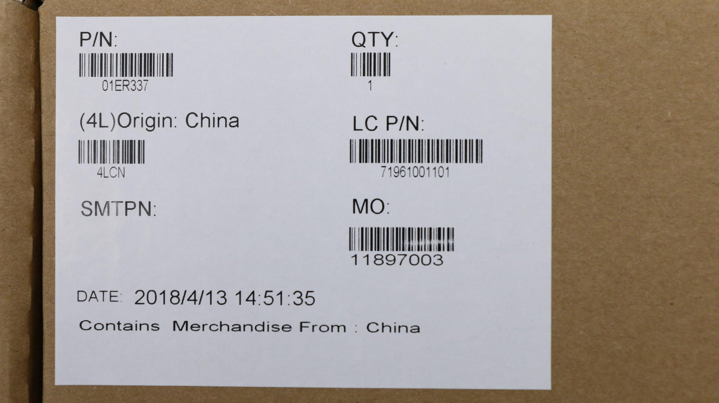 Lenovo Mbi77600U 4G Amtn Tpmyd Tpm2.0 - 01ER337